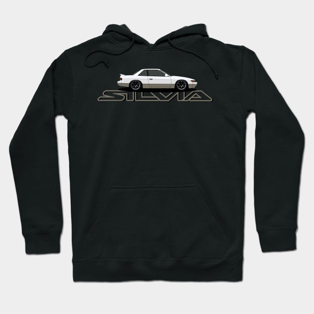 Silvia S13 Hoodie by AutomotiveArt